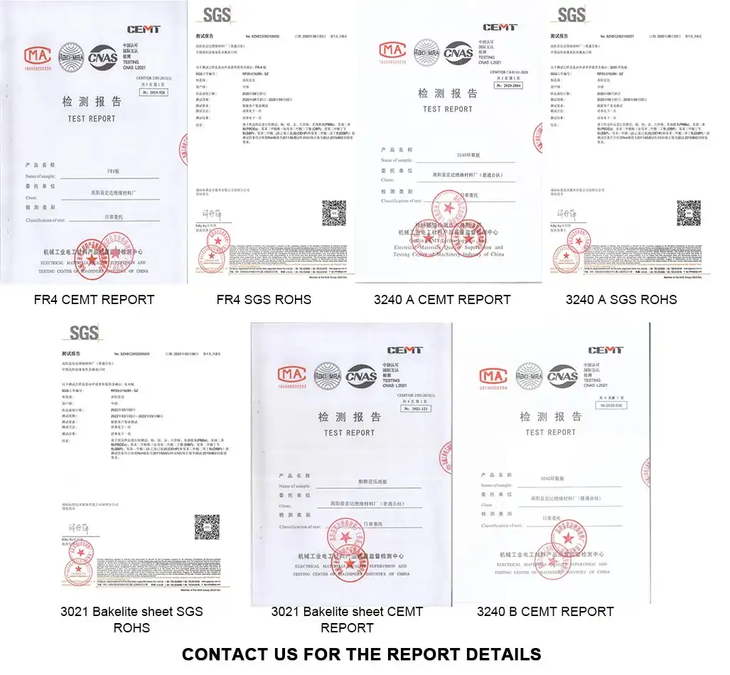 Schede di circuiti stampati FR4 Material Fiberglass Epoxy Sheet