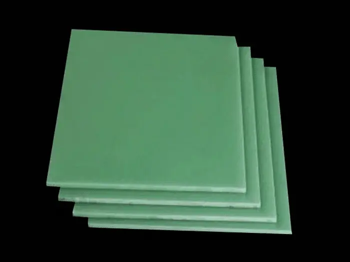 G10 fiberglass sheet.